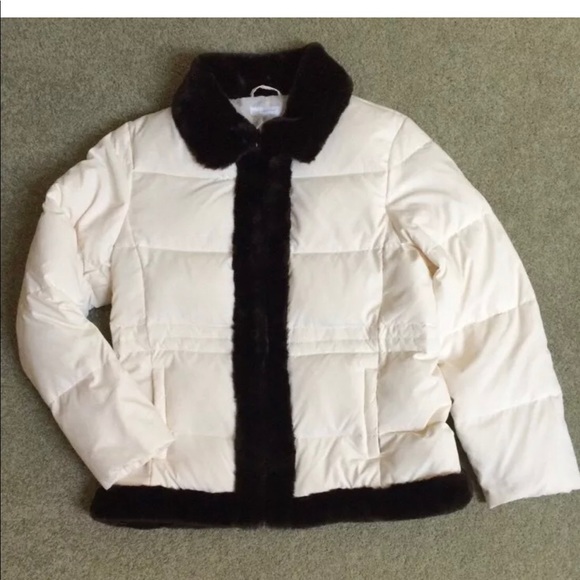 charter club down puffer jacket size large - Picture 1 of 8